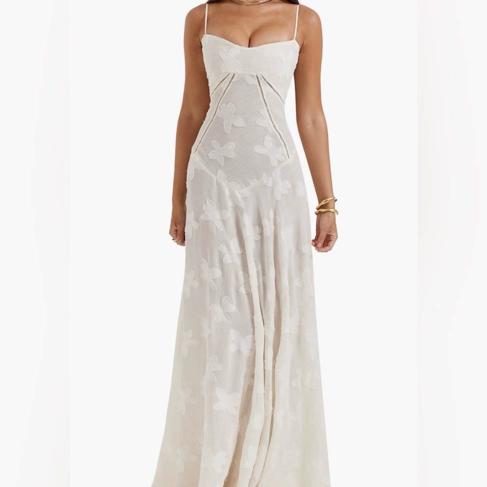 House of CB Seren Lace-Up Dress